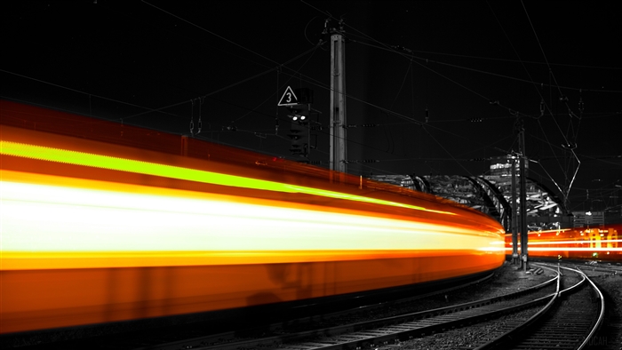 Train Long Exposure