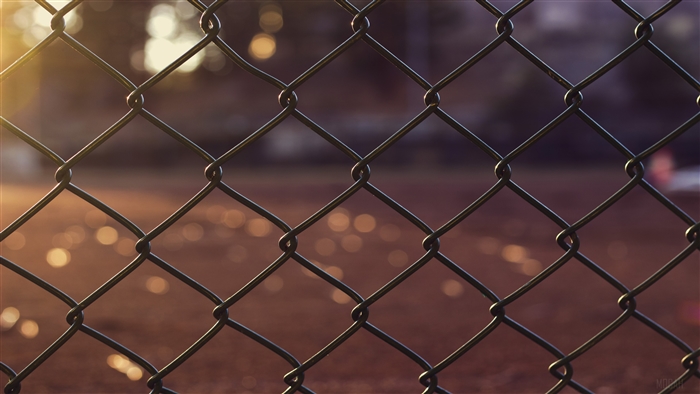 Chain Link Fence Outdoors 4K