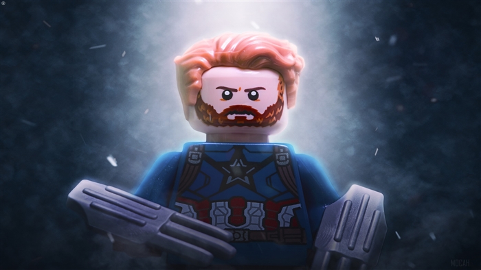 Captain America from Avengers Infinity War 4K