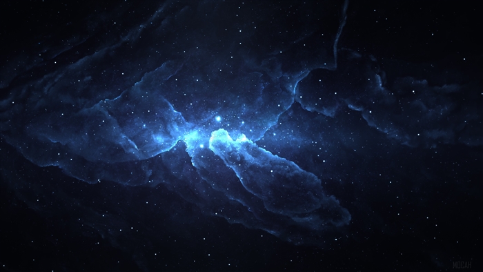 Atlantis Nebula Space