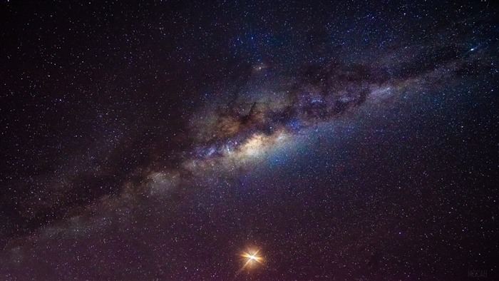Milky Way Galaxy and Stars 4K