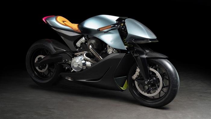 Aston Martin Brough Superior AMB 001 Motorcycle 4K