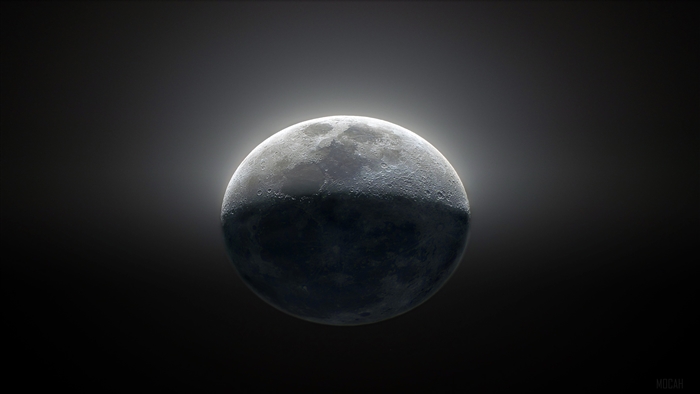 The Moon From Space 4K