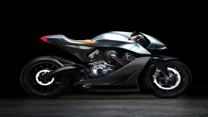 Aston Martin Brough Superior AMB 001 Motorcycle 2019 4K