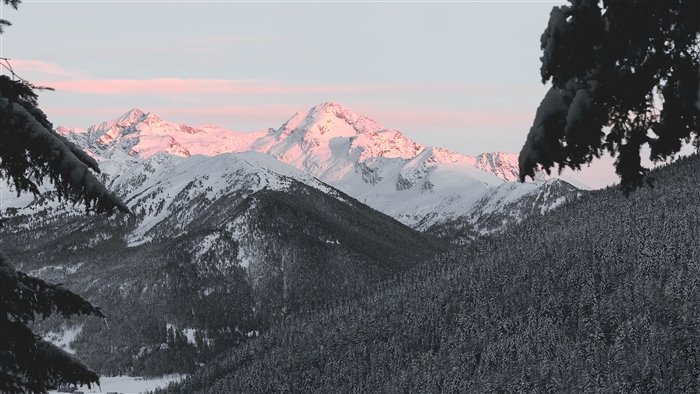 Snow Capped Mountains