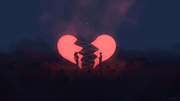 Broken Heart Couple