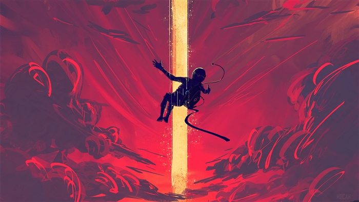 The Falling Astronaut
