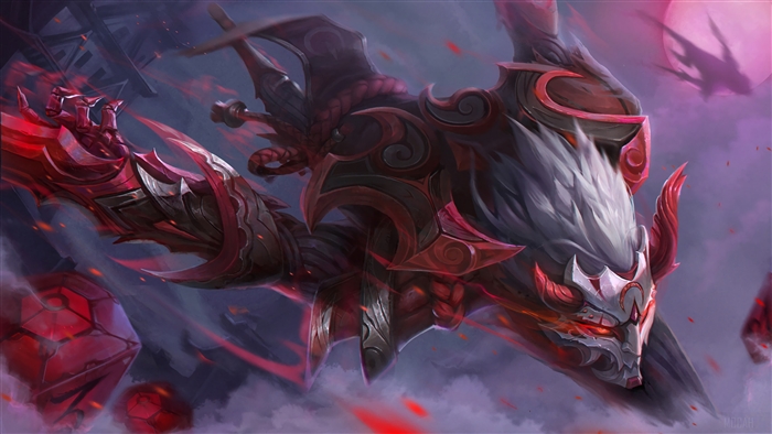 Blood Moon Zed from League of Legends 4K