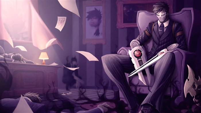 Mafia Zed from League of Legends 4K