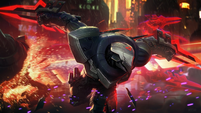 Project Zed from League of Legends 4K