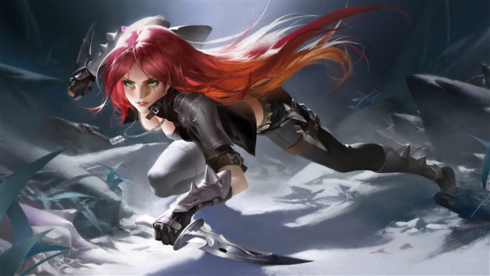 Katarina from League of Legends 4K