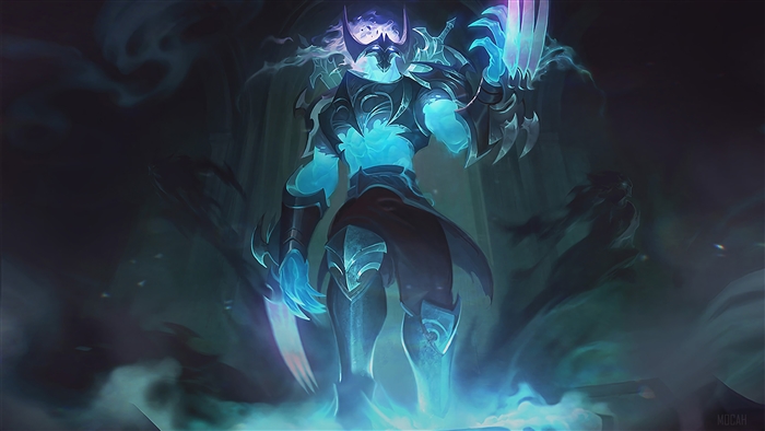 Death Sworn Zed from League of Legends 4K