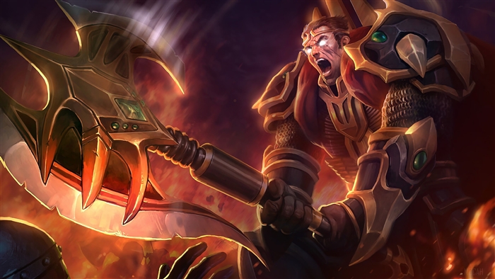 Lord Darius from League of Legends 4K
