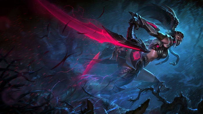 Headhunter Akali from League of Legends 4K