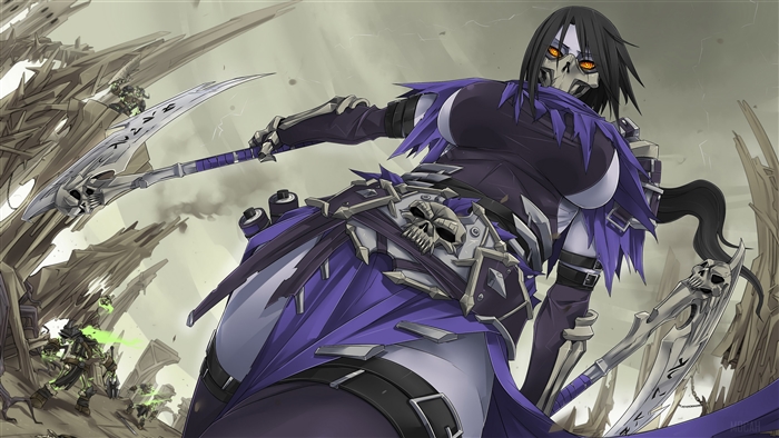 Death Akali from League of Legends 4K