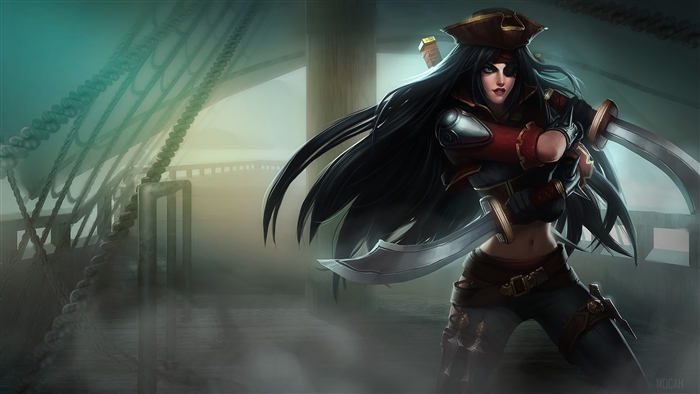 Bilgewater Katarina from League of Legends 4K