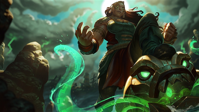 Illaoi from League of Legends 4K