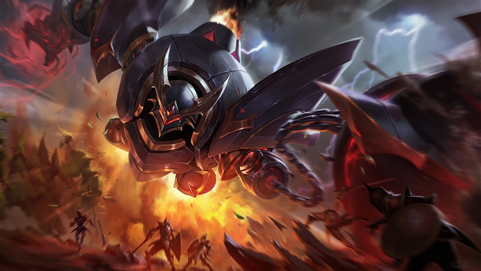 Blitzcrank from League of Legends 4K