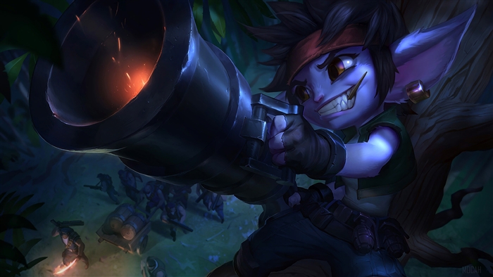 Guerilla Tristana from League of Legends 4K