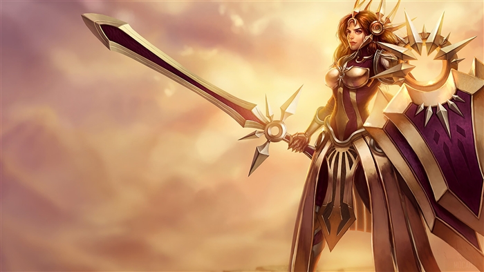 Leona from League of Legends 4K