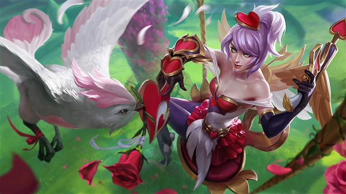 Heartseeker Quinn from League of Legends 4K