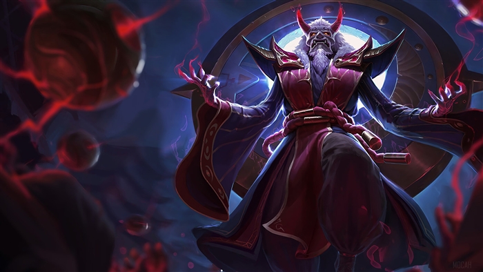Blood Moon Zilean from League of Legends 4K
