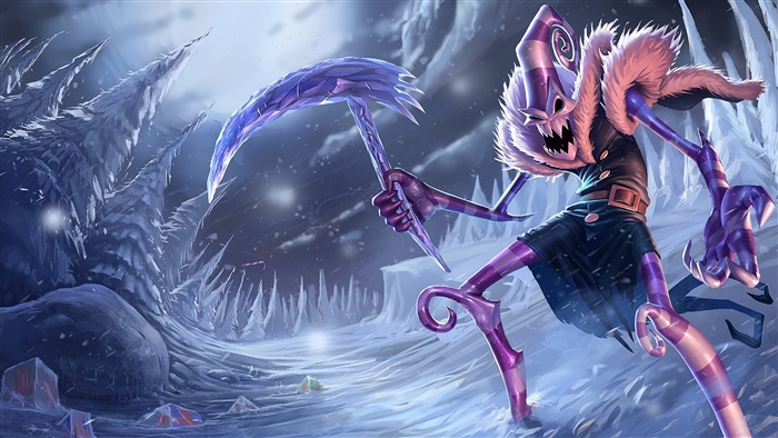 Dark Candy Fiddlesticks from League of Legends 4K