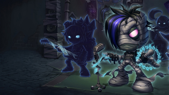 Emumu Amumu from League of Legends 4K