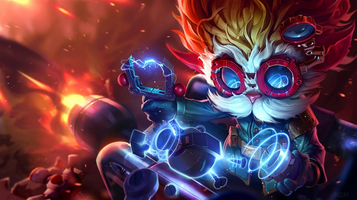 Heimerdinger from League of Legends 4K