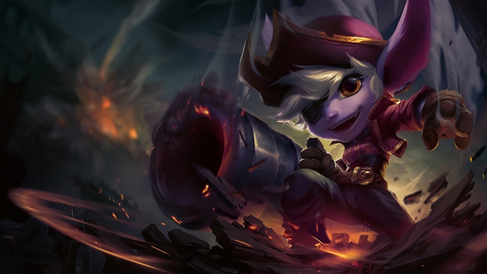 Buccaneer Tristana from League of Legends 4K
