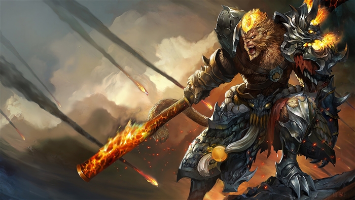 Wukong from League of Legends 4K