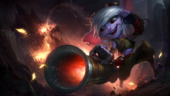 Tristana from League of Legends 4K