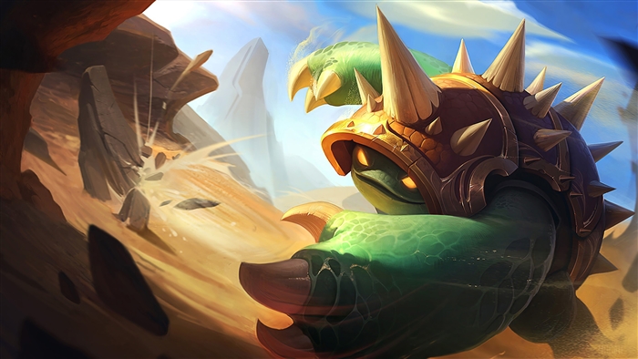 Rammus from League of Legends 4K