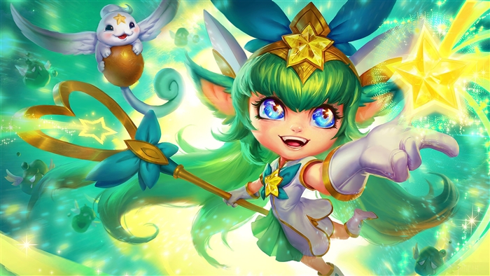 Star Guardian Lulu from League of Legends 4K