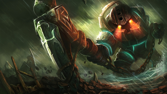 Nautilus from League of Legends 4K