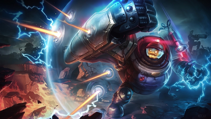 Riot Blitzcrank from League of Legends 4K