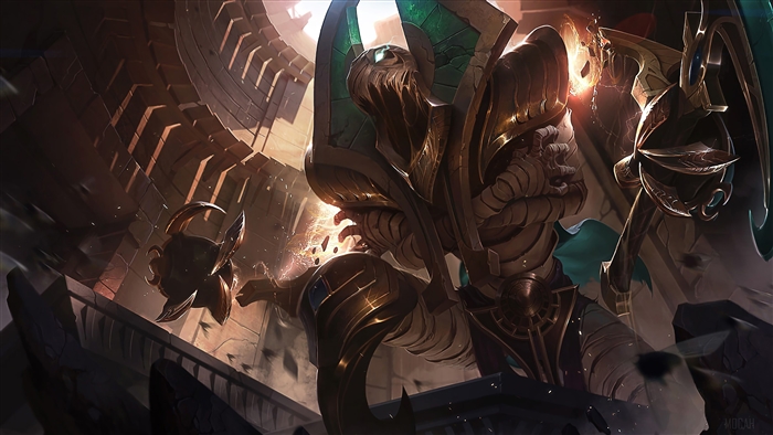 Risen Fiddlesticks from League of Legends 4K