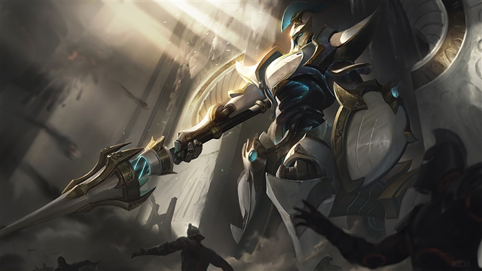 Lancer Zero Hecarim from League of Legends 4K