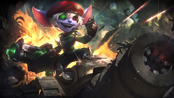 Omega Squad Tristana from League of Legends 4K