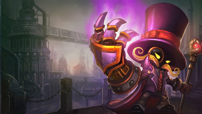Superb Villain Veigar from League of Legends 4K
