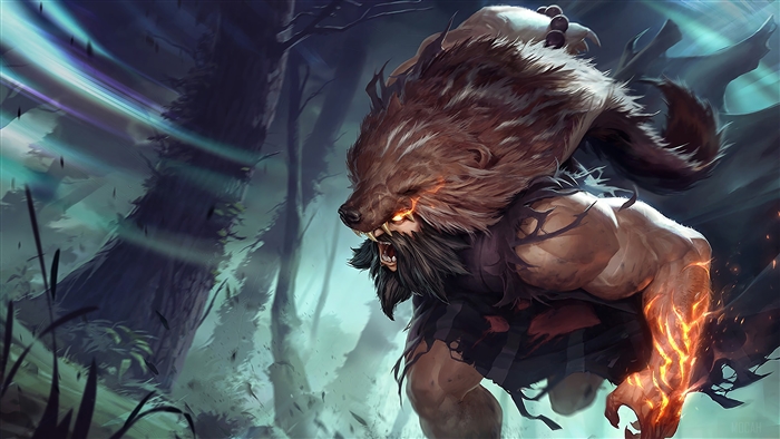 Udyr from League of Legends 4K