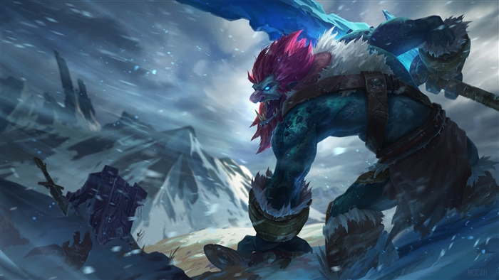 Trundle from League of Legends 4K