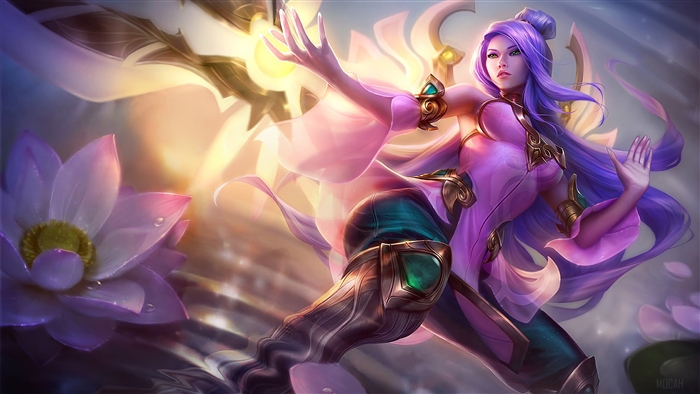 Order of The Lotus Irelia from League of Legends 4K