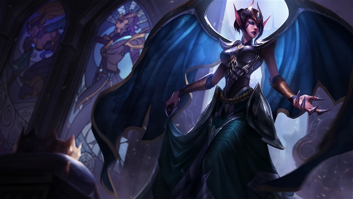 Victorious Morgana from League of Legends 4K