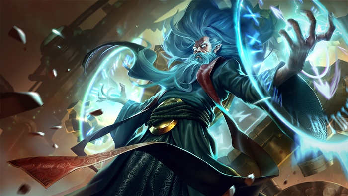 Zilean from League of Legends 4K