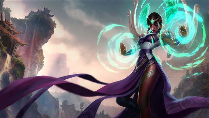 Karma from League of Legends 4K