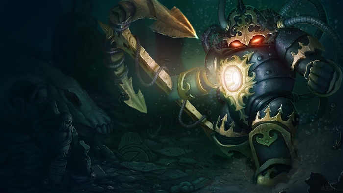 Abyssal Nautilus from League of Legends 4K