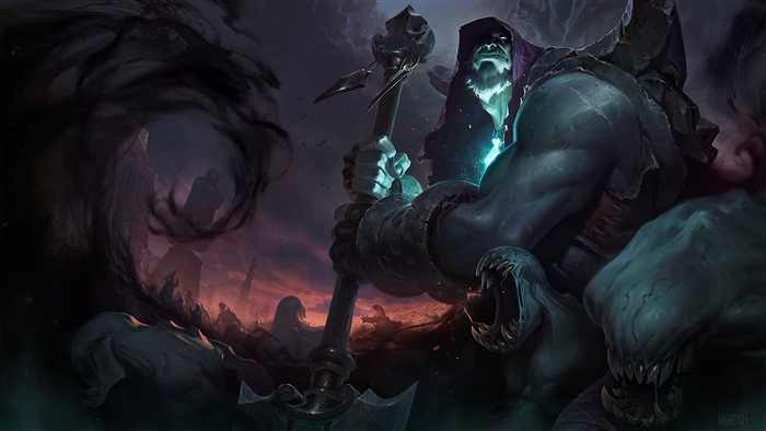 Yorick from League of Legends 4K