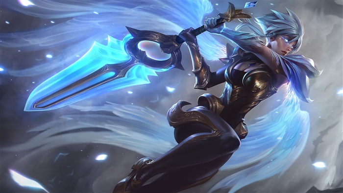 Dawnbringer Riven from League of Legends 4K