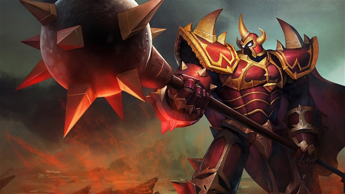 Dragon Knight Mordekaiser from League of Legends 4K